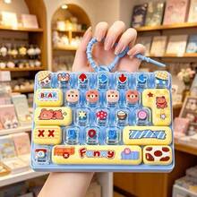 1 buah Mainan Gelisah Needohs, Keyboard Pereda Stres, Desain Poros Mekanik, Mainan Ujung Jari Berwarna-warni, Efektif Meredakan Stres, Penampilan Menarik, Warna dan Desain 26 Tombol, Mainan Sensorik, Gadget Keyboard, Aksesori Kecil, Pilihan Sempurna untuk Hadiah Pesta, Kado dan Hadiah untuk Teman. (Dipilih Secara Acak) - MultiWarna - View 6