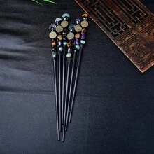 1 قطعة عصا سحرية من حجر كريستال طبيعي خام، زينة عصا، عصا سحرية لعلامات الأبراج الاثني عشر، عصا سحرية من حجر خام، هدية إبداعية مصنوعة يدويًا، عصا سحرية لعيد الهالوين، هدية العطلات، ديكور منزلي إبداعي - مشاهدة 5