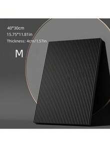 1件加厚1.57英吋 50*40cm 2種尺寸可選，材質因製造過程可能有些微摺痕但不影響使用，耐用彈性墊，加厚防滑平衡墊，高彈性丁基橡膠泡沫墊，適合戶外運動、穩定性訓練、瑜伽、皮拉提斯、健身房、居家健身、瑜伽運動、戶外活動，送給妻子、女友、母親的最佳禮物，節日禮物、生日禮物、母親節禮物 - 彩色 - 查看 10