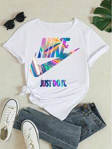 Women T-Shirts - 白色 - 查看 5