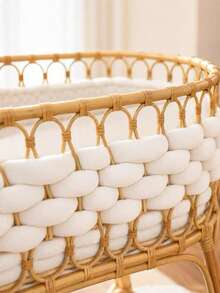 1pc Multi-Color Optional Baby Bed Rail Soft Padding, Any Weave Newborn Anti-Collision Soft Bumper, Children's Room Decor - Multicolor - View 2