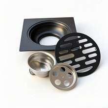 Matte Black Style Complete Set With Drain Core And Independent Packaging Box - Black - View 9