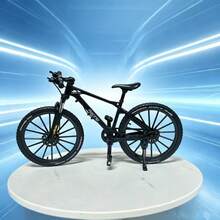 1:8 Scale Mountain Bike Toy DS Die-Cast Mini Finger Bicycle Model Desktop Decoration DH Alloy Bicycle Cake Decoration Craft Action Figure Toy - Multicolor - View 2