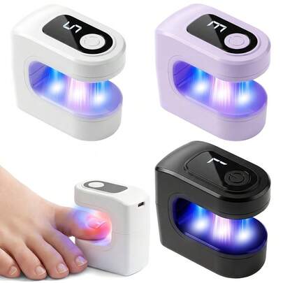 迷你 LED 美甲燈，UV 美甲燈，紫外線美甲燈，附計時功能的 UV 美甲燈，快速乾燥美甲燈，便攜式 USB 美甲燈，適合旅行美甲 DIY 藝術，情人節禮物