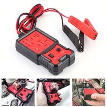 Automotive Check Tool Car Electrical Testing Accessory With Battery Clips Testers For Electrician Test Equipment Test Light Automotive Automotive Test Tools And Equipment With Most 12V Vehicle Relays Quick And Easy - Black - View 4