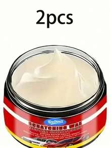 Car Metal Paint Scratch Repair Paste, Deep Scratch Scratch Repair Restoration Paste, Suitable For Various Car Paint Colors, Scratch Repair Wax, Car Parts, Comes With A Free Car Cleaning Sponge - Multicolor - View 11