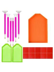 32/30/25/19/15pcs Diamond Painting Tool Set, 3 Different Sizes Diamond Painting Pens, Professional Embroidery Craft, Suitable For Art Painting, Portable Diamond Sticker Craft Tool Kit, Ideal Choice For Hobbyists - A - View 18