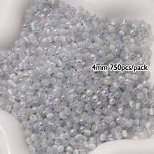 150/750顆 4mm AB彩色貓眼玻璃珠，DIY手機鍊、手鍊、項鍊珠寶手工材料 - 4mm - 查看 17