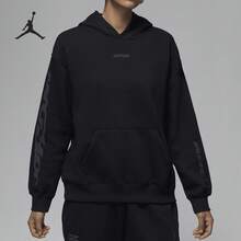 Nike Authentic JORDAN Women's Thermal Lined Pullover Knit Sweatshirt FV7171-010 - FV7171-010 - View 9