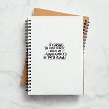 1/2/5 Pcs 3Inch "IF I SURVIVE THE REST OF THE WEEK..." Funny Quote Typography PVC Self-Adhesive Sticker, Witty Sarcastic Aesthetic Decorative Decal, Scratch-Resistant Strong Adhesive , For Laptops Water Bottles Phone Cases Notebooks Cars Planners - A - View 6