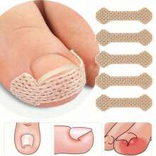 1pc Embedded Nail Art Sticker, Breathable Nail Sticker - Nail Decal, Easy To Use, No Glue Required, Decorative Sticker For Feet And Hands (This Product Is For Decorative Use Only, Do Not Use As A Medical Product) - A - View 2
