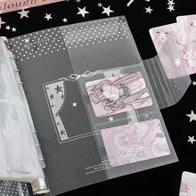 1 cuốn album lưu trữ ảnh A5 trong suốt mờ, binder A5 rời, planner dán sticker, cánh thiên thần, album thẻ cherry, album lưu trữ ảnh lấy liền dung lượng lớn cầm tay, trang trong sách sticker, chất liệu PP độ trong suốt cao, album lưu trữ thẻ K-Pop cho học sinh, sách lưu trữ ảnh postcard, album lưu trữ trang trí bao bì thẻ merchandise, planner tiết kiệm, planner quản lý thời gian và văn phòng phẩm học sinh, đồ dùng học tập học kỳ mới - Tạp chí - Xem 3