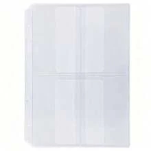 A5 6-Ring Transparent PVC Loose Leaf Notebook, Replaceable Loose Leaf Diary, Includes Lined/Grid/Blank Refill Paper And Loose Leaf Pockets, DIY Planner Storage Notebook, School Office Stationery - A5 - View 4