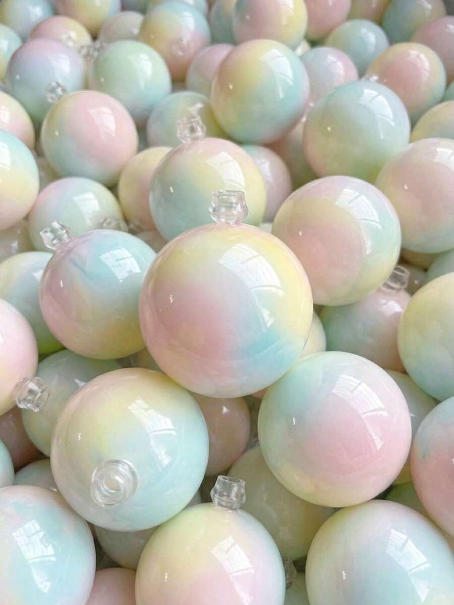 Bola Remas Renyah Baru, Mainan Bola DIY Penghilang Stres Super, Desain Gradien Warna-warni, Lentur dan Mudah Diremas, Cocok untuk Anak-anak, Bola DIY Penghilang Stres yang Hebat untuk Anak-anak, Hadiah untuk Teman - MultiWarna - View 1
