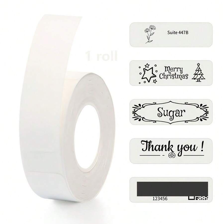 Marklife 50mm Round Sticker Labels Compatible With P50/M221/M200/M220/M120/M110 Label Printers, Self-Adhesive Colored Paper Circles For DIY Logo, For Home, Office, Events - Bulk Circular Label Sheets