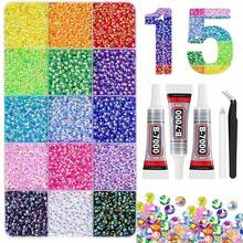15/24/40 Colors 4mm Multicolor Flat Back Resin Rhinestones, Round Loose Handmade Gemstones, Suitable For Nail Art, Phone Case Decoration, Jewelry Making, Scrapbooking, Card Making And Resin Art, Mixed Color DIY Handmade Craft Projects - 4mm - View 12
