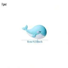 15Pcs/1pc Undersea Ocean Birthday Cake Decorations Ocean Party Gifts Ocean Theme Gift Giving Birthday Party Supplies, Not Only Beautiful Decorations, But Also Make Your Cake More Eye-Catching, Perfect For Stunning Photos. They Are The Perfect Choice - Multicolor - View 9