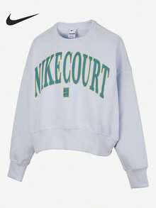 Nike Authentic 2025 Spring New Women's Knitted Warm Loose Sweatshirt HQ0352-085 - HQ0352-085 - View 1