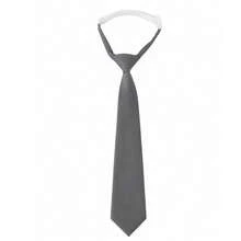 JK Uniform Black Tie Unisex Solid Color No-Knot Suit Shirt Accessory College Style No-Knot Tie - Multicolor - View 9