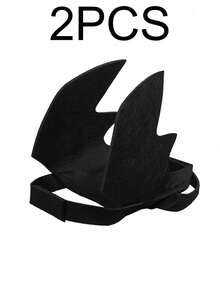 Halloween Pet Bat Wings Costume - Soft Comfortable Adjustable Wings Prop, Suitable For Cats And Small Dogs, Cute Role Play Party Outfit - Black - View 15
