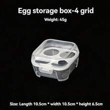 4 Grid/8 Grid Outdoor Shockproof Egg Box Storage Box, Portable Camping Shatterproof Egg Tray, Home Plastic Protection Box, Travel Shatterproof - Multicolor - View 7
