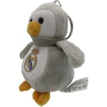 Llavero de Peluche Real Madrid Pingüino Envío Desde España - Gris - Ver 3