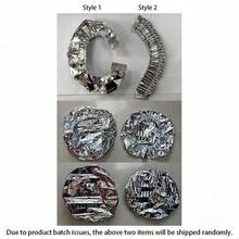 20/30PCS Kitchen Table Meal Aluminium Fum Foil Insulation Lid Freshness Cover, Elastic Mouth Bowl Cover Thermostat Cover, Round Thickened High Temperature Resistant, Easy To Clean And Reusable, Suitable For Family Kitchen, Camping Picnic - Multicolor - View 12
