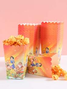 6pcs/12pcs/24pcs Anime Cartoon Theme Party Candy Boxes, Suitable For Halloween Party Decoration, Theme Party Gift Boxes, Candy And Cookie Boxes, Party Gift Bags, Party Gift Boxes, Suitable For Birthday Party, Candy And Popcorn Box Decoration, Suitable For Back To School Party, Essential Holiday Party Supplies - Multicolor - View 1