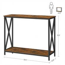 Sofa & Console Tables - Black - View 3