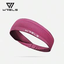 1件 WRELS 女款彈性髮箍，瑜伽配件，健身髮帶，純色休閒髮飾，運動髮帶，男款髮箍 - 彩色 - 查看 13