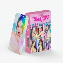 1pc 60pcs Holographic Cards New Album Merchandise Flash Cards LOMO Collection Cards K-Pop Star Merchandise, Idol Collectible Decorative Cards, Fan Merchandise Decor, Gift, Katseye Light Stick, Straykid.Photocard, K-Pop, Katseye Photo Card - Card - View 7