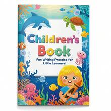 Alphabet Learning Notebooks, Trace Color And Learn Words Activity Pages, Early Reading Match Practice, Writing And Coloring Exercises, Nature Adventure, Ocean Animal, Sweet Treat And Interactive Word Practice Notebooks - Alphabet Learning Notebooks - View 15
