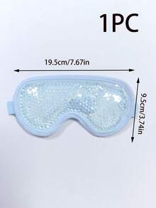1/2PCS Ice Gel Face Mask,Reusable Cooling Gel Bead Face Mask With Adjustable Strap,Cold Compress Mask,Chilled Facial Mask,Face & Eye Cooling Mask,Cooling Eye Mask,Cold Gel Face Mask,Skincare,Puffy Face Care,Home Spa,Travel,Relaxation,Daily Use - Bead-infused Facial Mask - View 22