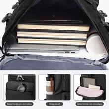 Men Functional Backpacks - Black - View 6