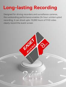 EAGET Micro SD TF Flash Memory Card Up To 100MB/S U1 V10, Multi‑Sizes 64GB 32GB 16GB 8GB, High Speed Storage Card - View 4