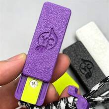 Sound Effect 3-Tone Ding-Ding Push Slider EDC Stress Relief Toy, Clicky Coin Press Slider Fidget Toy, 3D Printed Musical Push Slider, Handheld Sensory Fidget Toy - Multicolor - View 3