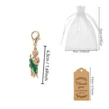 30pcs St. Jude Religious Gift Party Keychain Set, St. Jude Pendant Decorative Keychains, Baptism Party Decoration Keychains & Halloween - Multicolor - View 5