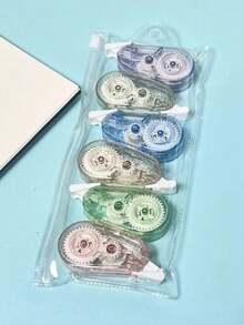 6pcs Set New Creative Portable Mini Correction Tape, Morandi Color Correction Tape Set, 6pcs Student Correction Tape Stationery - Sets - View 16