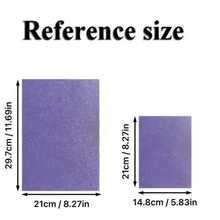 28 Sheets Multicolor Premium Elegant Metallic Glossy Cardstock - A4/A5 Size Random Colors 250g PET Metallic Reflective Decorative Paper, Suitable For Fashion Design, Events And Handmade Crafts - High-End Mirror Effect, Durable Cardstock, Reflective Surface - 28 Sheets Of Glossy Cardstock In Assorted Colors - View 2