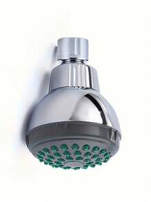 Chuveiro de Chuva de Alta Pressão e Economia de Água, Chuveiro de Plástico Pequeno e Requintado com Pressurização, Design Redondo Giratório, Instalação na Parede, Estilo Moderno, Ângulo Ajustável, Sistema de Chuveiro de Plástico de Fácil Instalação, Perfeito para Casa, Hotel, Apartamento, Banheiro e Academia, Acessório Essencial para Banheiro Moderno e Banheiro de Trailer, Atualize seu Banheiro, Proporcione uma Experiência de Banho Confortável, Escolha Ideal para Presente de Férias e Renovação de Banheiro - Multicolorido - Visão 14