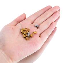 20Pcs Stainless Steel Leather Cord Chain Clasp Connectors, Leather Cord Pendant Connectors For DIY Necklace, Bracelet, Handmade Jewelry Accessories - DIY Accessories - View 8