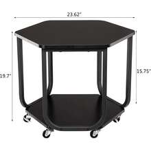 Pedestal Tables - Black - View 2