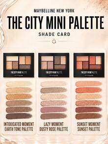 Maybelline New York Moment Mini 眼影盤 (Lazy Moment) 6.1g，高顯色、無飛粉，半霧面質感帶微光，滑順霧面，彩妝初學者必備 - 慵懶時刻 - 查看 4