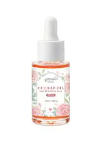 GELPOLISH Minyak Kutikula Romantic Rose - Perawatan Kutikula Semalaman - Melembapkan dan Menguatkan Kuku dan Kutikula - Termasuk Pipet dan Kuas - MAWAR 30ML - View 1
