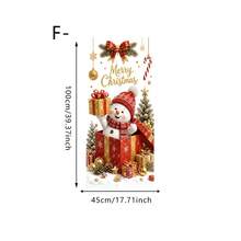 1pc Christmas Santa Claus Snowman Gift Box Star Window Sticker, Electrostatic Adsorption Removable Double-Sided Visible PVC Glass Decal, For Living Room Bedroom Door Window Glass Decoration, Christmas Decor - Multicolor - View 15