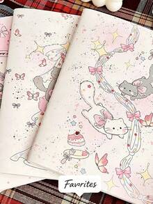 1/4Pcs Notebook, A5 Notebook, Planner, Diary, Notepad, Suitable For Daily Writing, Study Notes, Diary Writing, Stationery, Suitable For Students, Office Workers, Teachers, Planner, School, Office, Classroom, University, Desk, Home, Back To School, Suitable For Birthday Gift, Teacher's Day Gift, Christmas Gift, New Year Multi-Festival Gift - Multicolor - View 6
