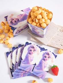 6pcs/12pcs/24pcs Anime Cartoon Theme Party Candy Boxes, Theme Party Gift Boxes, Candy And Cookie Boxes, Party Gift Bags, Party Gift Boxes, Suitable For Birthday Party, Candy And Popcorn Box Decoration, Applicable For Back To School Party, Holiday Essential Party Supplies - Multicolor - View 2