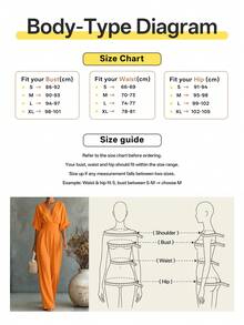 Women's V-Neck Criss-Cross Wrap Jumpsuit Loose Lantern Sleeve Wide Leg Pants Summer - Orange - View 6