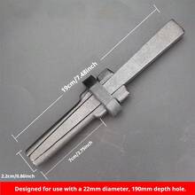 Stone Chisel Splitter, Manual Rock Concrete Splitter, Stone Splitting Wedge, Rock Cracking Tool, Quarry Stone Chisel, Stone Splitting Wedge, Rock Splitter - 1 Pc - View 8