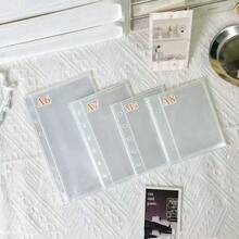 1 Set A5 Binder Savings Set - 100 Numbered Pockets & Money Challenge Tracker, Perfect For Financial Planning & Gifts - A5 - View 9